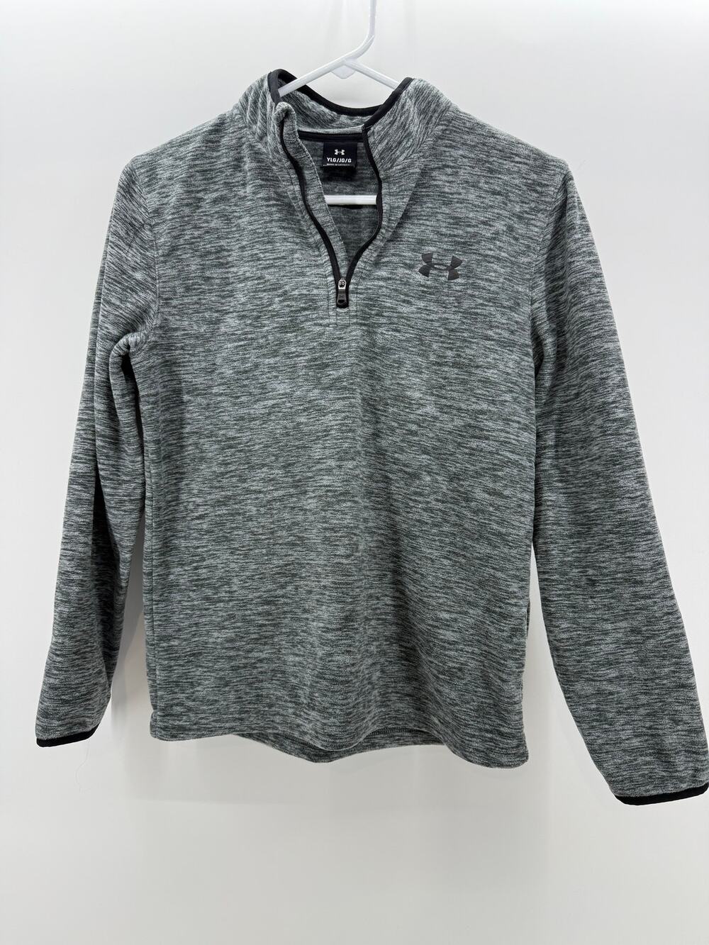Under Armour Boys Quarter zip Fleece - Large